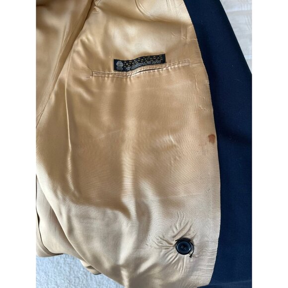 Men's Amherst College Gold Filled Buttons Blazer Double Breasted Enamel Buttons - Picture 10 of 10